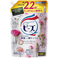 フレグランスニュービーズジェル フラワーリュクスの香り 詰替1580g 1個 花王