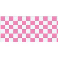 アルファ テトロン幕 市松（ピンク）［60cm（H）］ DT7-0050（直送品）