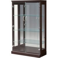 木村商事 ビーム コレクションラック M 幅700×奥行320×高さ1150mm ブラウン 66-BEAM-CRM-AW 1台（直送品）