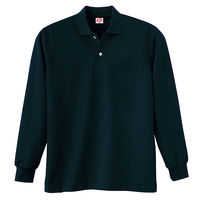 小倉屋 ヘビーウェイト 長袖ポロシャツ(ポケットなし) 210-80-LL 210 1枚