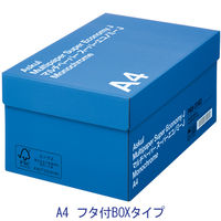 コピー用紙 マルチペーパー スーパーエコノミーJ A4 1箱（5000枚：500枚入×10冊）フタ付きBOX 国産 アスクル FSC認証 オリジナル