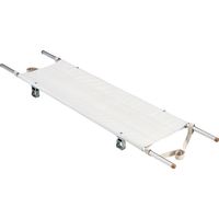 松永製作所 二ツ折担架（腕伸縮式）アルミ 23-7794-02（直送品）