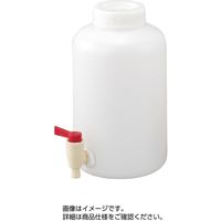 サンプラテック ポリ活栓付広口瓶 CP-20W 31320483（直送品）