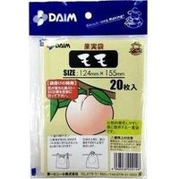 第一ビニール 果実袋 モモ 20枚入 4968438009148 5袋（直送品）