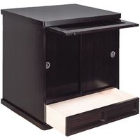 仏壇台 巴 黒檀調 中（直送品）