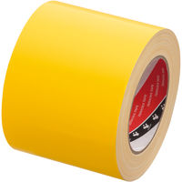 【ガムテープ】 寺岡製作所 布テープ カラーオリーブテープ 黄 幅100mm×長さ25m １巻