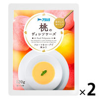 【アウトレット】アヲハタ 桃のヴィシソワーズ 120g 1セット（2個）