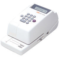 マックス 電子チェックライター 8桁 EC-310 - アスクル