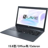 NEC LAVIE 15.6型ノートPC Celeron/Office H&B PC-GN11FLRLD-AS4H9 1台