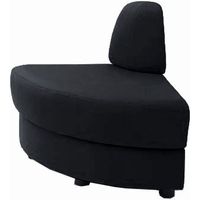 オカムラ S-59 ロビーチェア 外コーナー90° 布張り 幅920mm ブラックベリー 8359BR F013 1台（直送品）