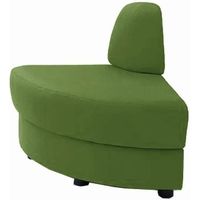 オカムラ S-59 ロビーチェア 外コーナー90° 布張り 幅920mm グレープ 8359BR F015 1台（直送品）