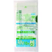 ジャパックス   前橋市指定ゴミ袋  30L手付き 10枚 MBA31 1ケース（600枚）（直送品）