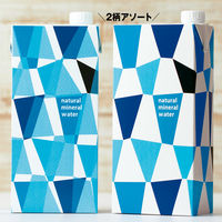 ゴールドパック ナチュラルミネラルウォーター 1.0L 1セット（18本：6本入ｘ3箱）＜紙パック＞ オリジナル