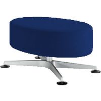 オカムラ クルーズ オットマン アジャスター付 幅800×奥行800×高さ350mm ダークブルー MY31ZZ FBA4 1台（直送品）