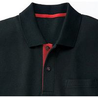 セシール ポロシャツ（女性用・吸汗速乾・抗菌防臭） ブラック S AR-485（取寄品）