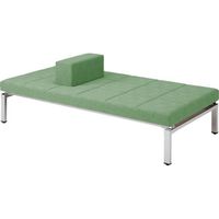 オカムラ マルチモジュールベンチ サポーター付タイプ 幅1800×奥行900×高さ600×座高400mm ライムグリーン LB36UE FXS3 1台（直送品）