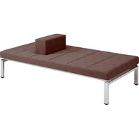 オカムラ マルチモジュールベンチ サポーター付タイプ 幅1800×奥行900×高さ600×座高400mm ココア LB36UE F018 1台（直送品）