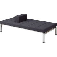 オカムラ マルチモジュールベンチ サポーター付タイプ 幅1800×奥行900×高さ600×座高400mm ブラック LB36UE PE51 1台（直送品）