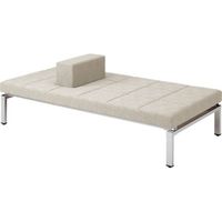 オカムラ マルチモジュールベンチ サポーター付タイプ 幅1800×奥行900×高さ600×座高400mm ライトベージュ LB36UE PE54 1台（直送品）