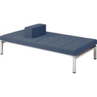 オカムラ マルチモジュールベンチ サポーター付タイプ 幅1800×奥行900×高さ600×座高400mm スモークブルー LB36UE FMV0 1台（直送品）