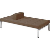 オカムラ マルチモジュールベンチ サポーター付タイプ 幅1800×奥行900×高さ600×座高400mm ライトブラウン LB36UE FXR4 1台（直送品）