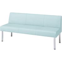 オカムラ LB55 ロビーチェア 3人掛け幅1500mm ミント・ブルー LB55AC PG04 1台（直送品）