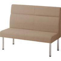 オカムラ LB55 ロビーチェア ハイバック 2人掛け幅1200mm ブラウン LB55AL PC83 1台（直送品）