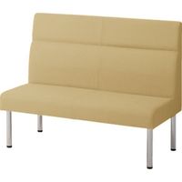 オカムラ LB55 ロビーチェア ハイバック 2人掛け幅1200mm ライトブラウン LB55AL PC85 1台（直送品）