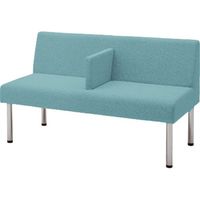 オカムラ LB55 ロビーチェア 2人掛け 中間肘付 幅1200mm セージ LB55EE F002 1台（直送品）