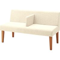 オカムラ LB55 ロビーチェア 2人掛け 中間肘付 幅1200mm アイボリー LB55HE PC76 1台（直送品）