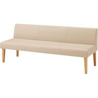 オカムラ LB55 ロビーチェア 3人掛け 木脚 幅1800mm ベージュ LB55ZD PC82 1台（直送品）