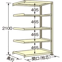 扶桑金属工業 【車上渡し】 中量ラック WS2112M05R 450×1190×2100mm（直送品）