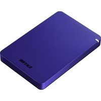 バッファロー USB3.1（Gen.1）対応 耐衝撃ポータブル HD-PGF1.0U3-BLA（直送品）