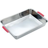 三宝産業 UK カラー取手付 角バット 緑 15枚取 09902244（直送品）