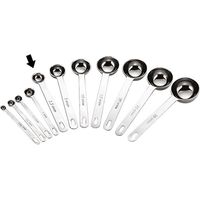 三宝産業 UK 18-8 極厚 計量スプーン 2.5cc 09981406（直送品）