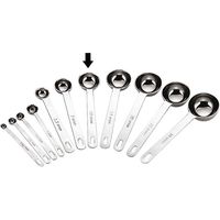 三宝産業 UK 18-8 極厚 計量スプーン 10cc 09981404（直送品）
