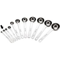 三宝産業 UK 18-8 極厚 計量スプーン 1/4cc 09981409（直送品）