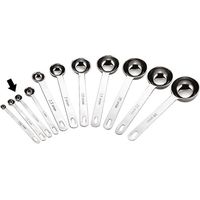 三宝産業 UK 18-8 極厚 計量スプーン 1/2cc 09981408（直送品）