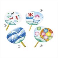 ストア・エキスプレス 清涼ミニうちわ 水風船 8166-124 1セット（50本入）（直送品）