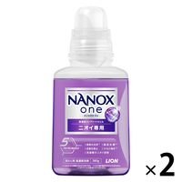 ナノックス ワン（NANOX one）ニオイ専用 本体 380g 1セット (2個入) 洗濯 洗剤 ライオン