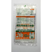 ジャパックス   桐生市指定ゴミ袋 20L（小）手付き10枚 KRY21 1セット（600枚）（直送品）