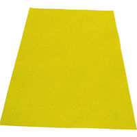 カラーフエルト 裏面テープ付 黄色 1mm 980mm巾 10m COLORFELT TAPE黄色313-10m（直送品）