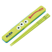 【アウトレット】音のならない箸・箸箱セット エイリアンフェイス 1個 スケーター　【終売品】