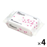 アスクル トイレのおそうじシート ローズの香り 詰替用 1セット（4個） オリジナル