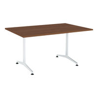 コクヨ 会議テーブルJUTO 角形天板スクエアコーナーＴ字脚アジャスタータイプ W1500 D900