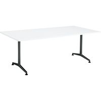コクヨ 会議テーブルJUTO 角形天板ラウンドコーナーＴ字脚アジャスタータイプ W2100 D1000