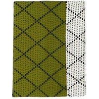 イトー 武州織刺子 文庫本カバー 青葉・白 94916（直送品）