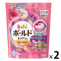 【アウトレット】P&G ボールドジェルボール３Ｄ　癒しのプレミアムブロッサムの香りつめかえ用 洗たく洗剤 1セット(36粒：18粒入×2パック)