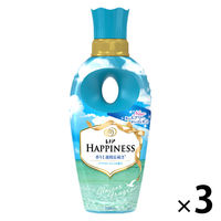 レノアハピネス ユニセックス アクアオーシャン 本体 520mL 1セット（3個入） 柔軟剤 P&G
