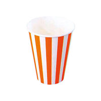 東罐興業 紙コップ SCM-220P ストライプ 32-222-155 1包：2500枚（100×25）（直送品）